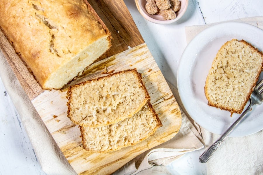 Easy GlutenFree Coconut Bread Recipe GFree Foodie