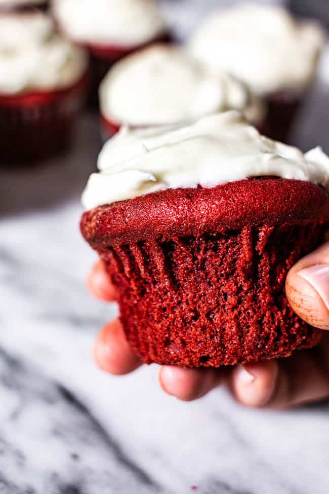 Recipe For Gluten Free Cupcakes:  Sprinkles Red Velvet Cupcakes