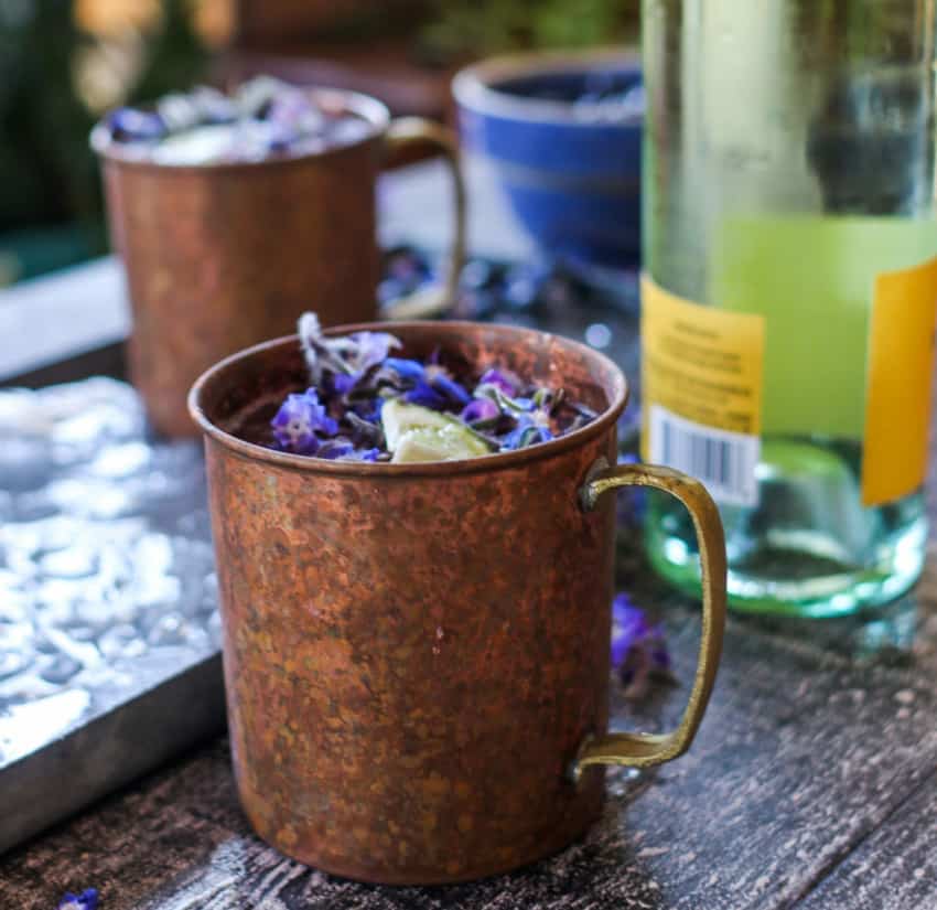 berry moscato mule from California Wines