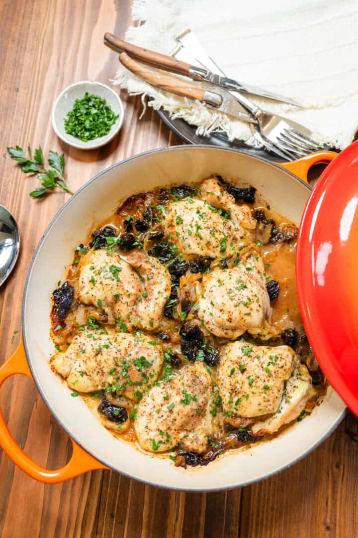 Easy Sweet & Savory Chicken Thighs
